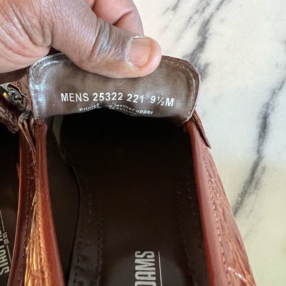 Stacy Adams BELLUCCI  Leather Sole Moc Toe Bit Slip On - Picture 7 of 7